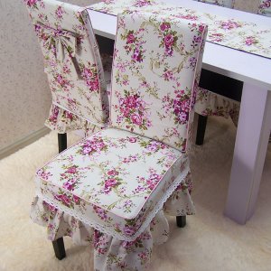 Чехлы на стулья в романтическом стиле (выкройка)