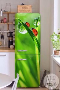 Декор старого холодильника своими руками - вторая жизнь техники!